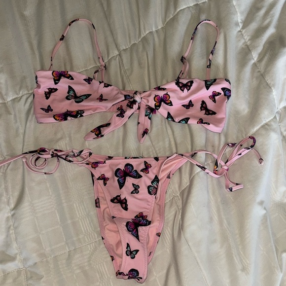 White fox Butterfly Swim Set - Picture 9 of 9